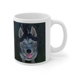 Picture of Siberian Husky-Rock Candy Mug