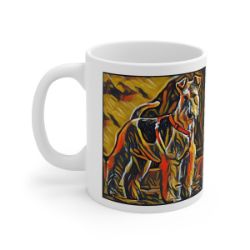 Picture of Airedale Terrier-Graffiti Haus Mug