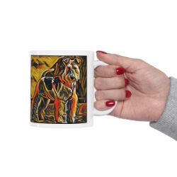 Picture of Airedale Terrier-Graffiti Haus Mug
