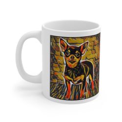 Picture of Chihuahua Smooth Coat-Graffiti Haus Mug