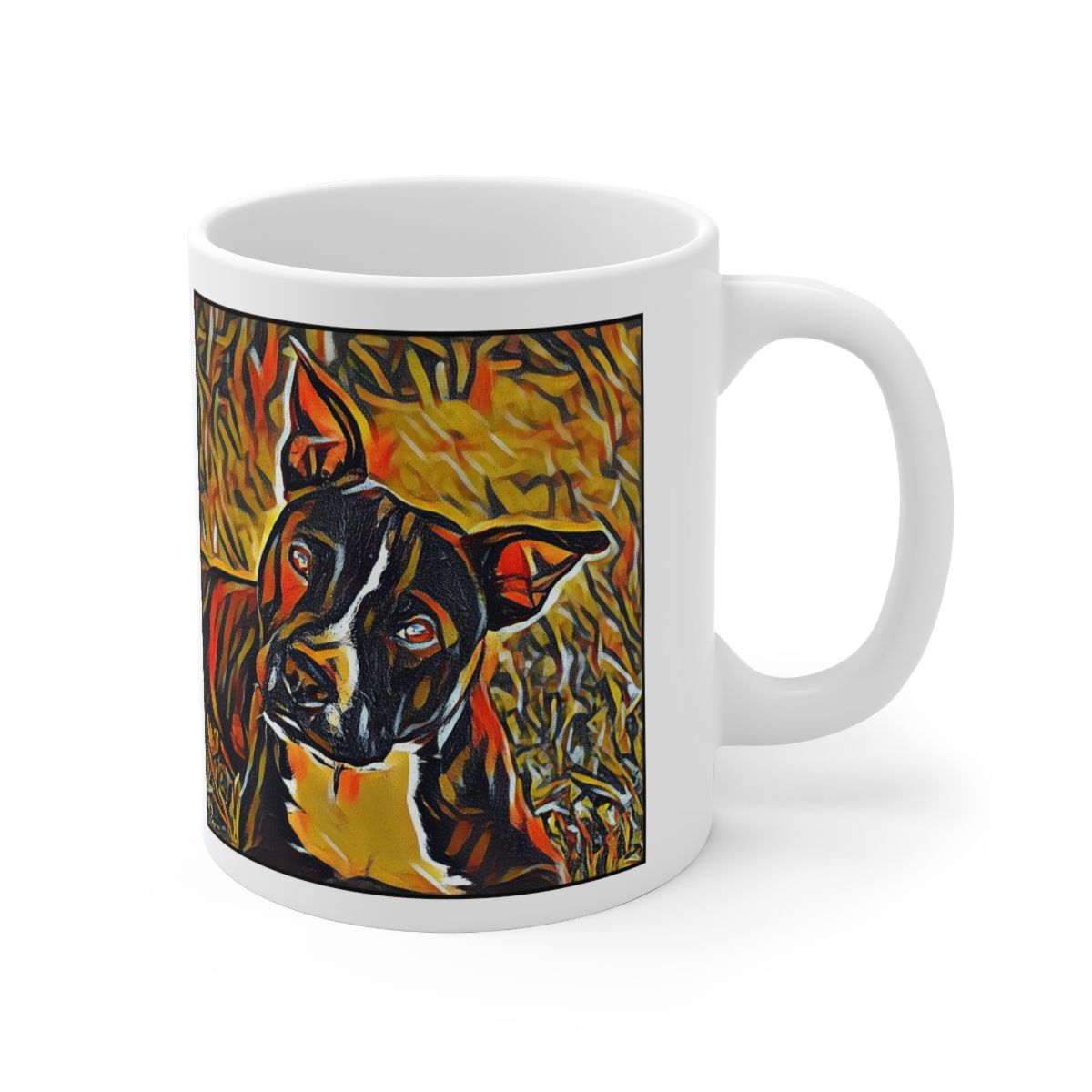 Picture of Staffordshire Bull Terrier-Graffiti Haus Mug