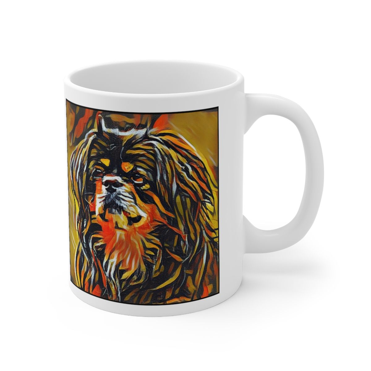 Picture of Tibetan Spaniel-Graffiti Haus Mug