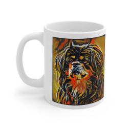 Picture of Tibetan Spaniel-Graffiti Haus Mug