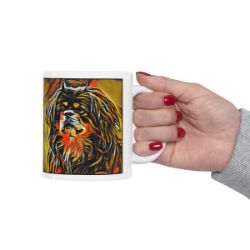 Picture of Tibetan Spaniel-Graffiti Haus Mug