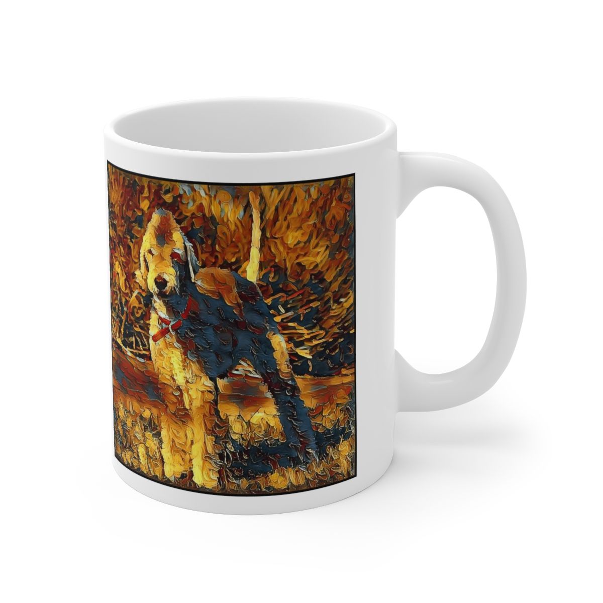 Picture of Bedlington Terrier-Painterly Mug