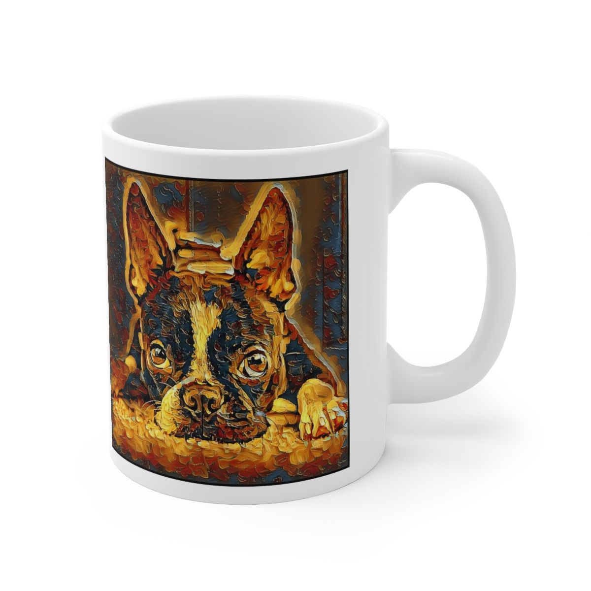 Picture of Boston Terrier-Painterly Mug