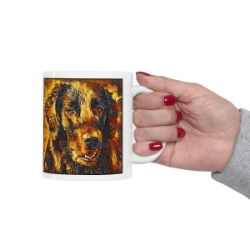 Picture of Flat Coated Retriever-Painterly Mug