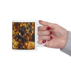 Picture of German Wirehaired Pointer-Painterly Mug