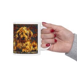 Picture of Golden Doodle-Painterly Mug