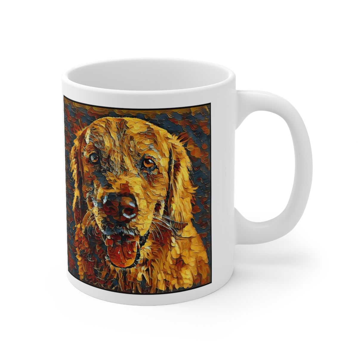 Picture of Golden Retriever-Painterly Mug