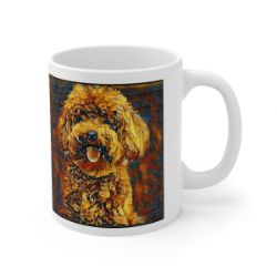Picture of Miniature Poodle-Painterly Mug
