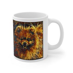 Picture of Pomeranian-Painterly Mug