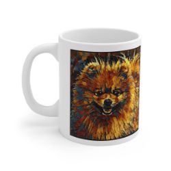Picture of Pomeranian-Painterly Mug