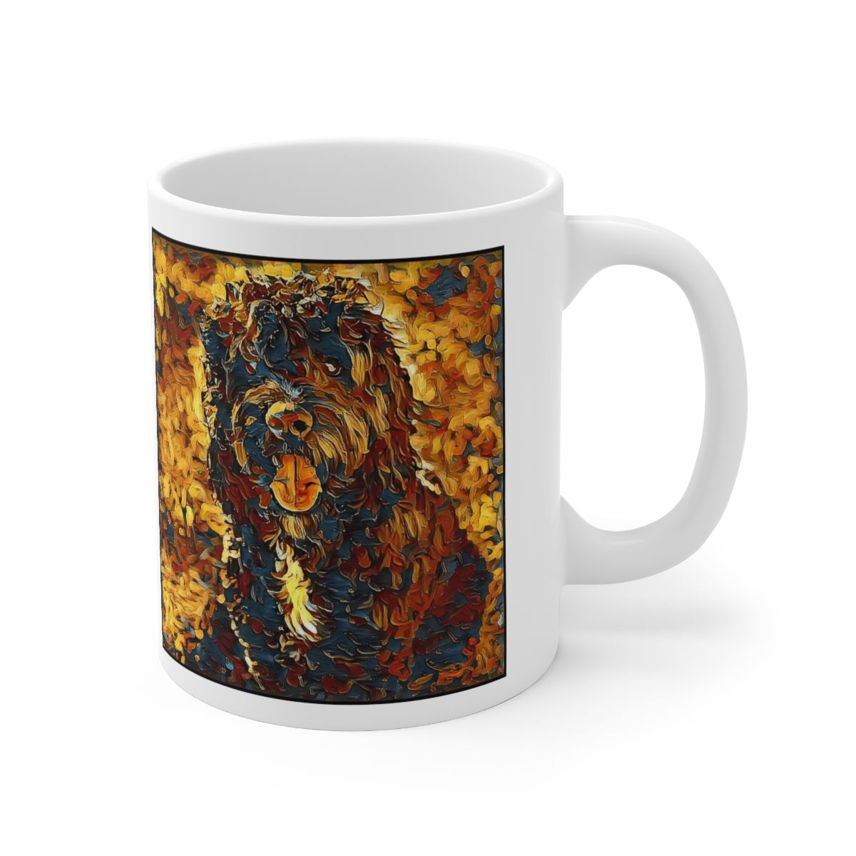 Picture of Portuguese Water Dog-Painterly Mug