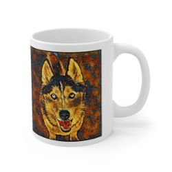 Picture of Siberian Husky-Painterly Mug