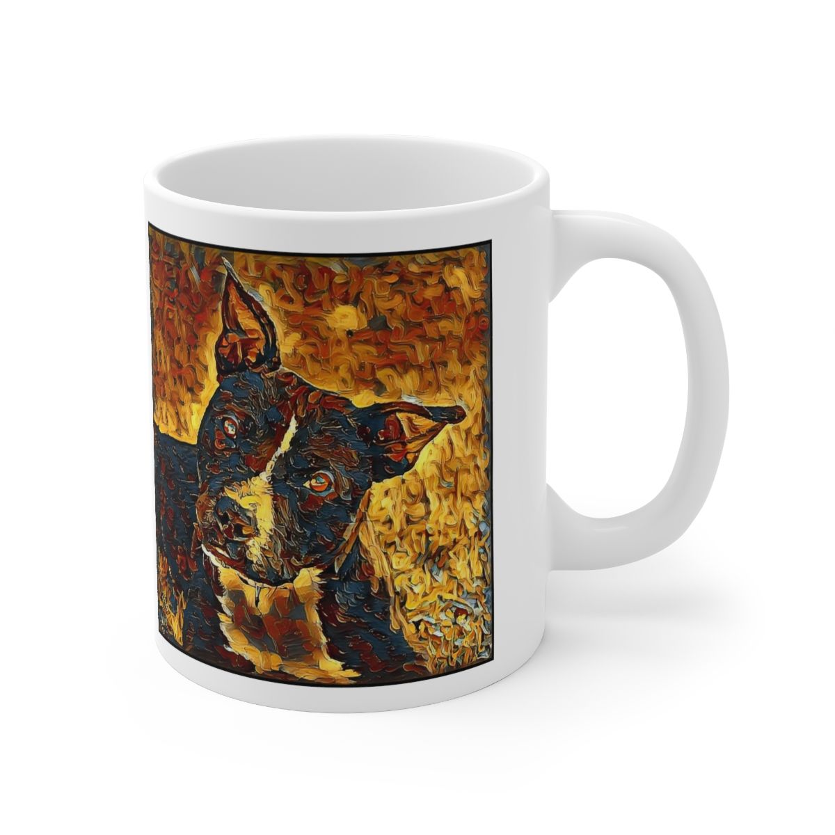 Picture of Staffordshire Bull Terrier-Painterly Mug