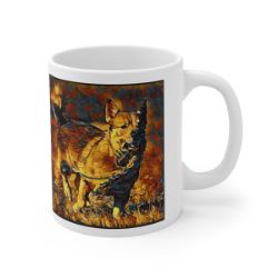 Picture of Swedish Vallhund-Painterly Mug