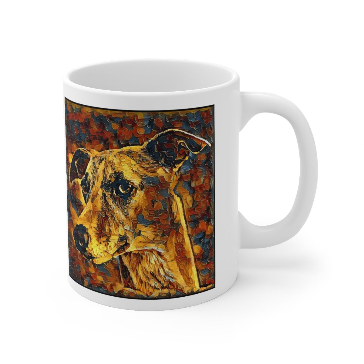 Picture of Whippet-Painterly Mug