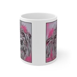 Picture of Bouvier de Flandres-Comic Pink Mug