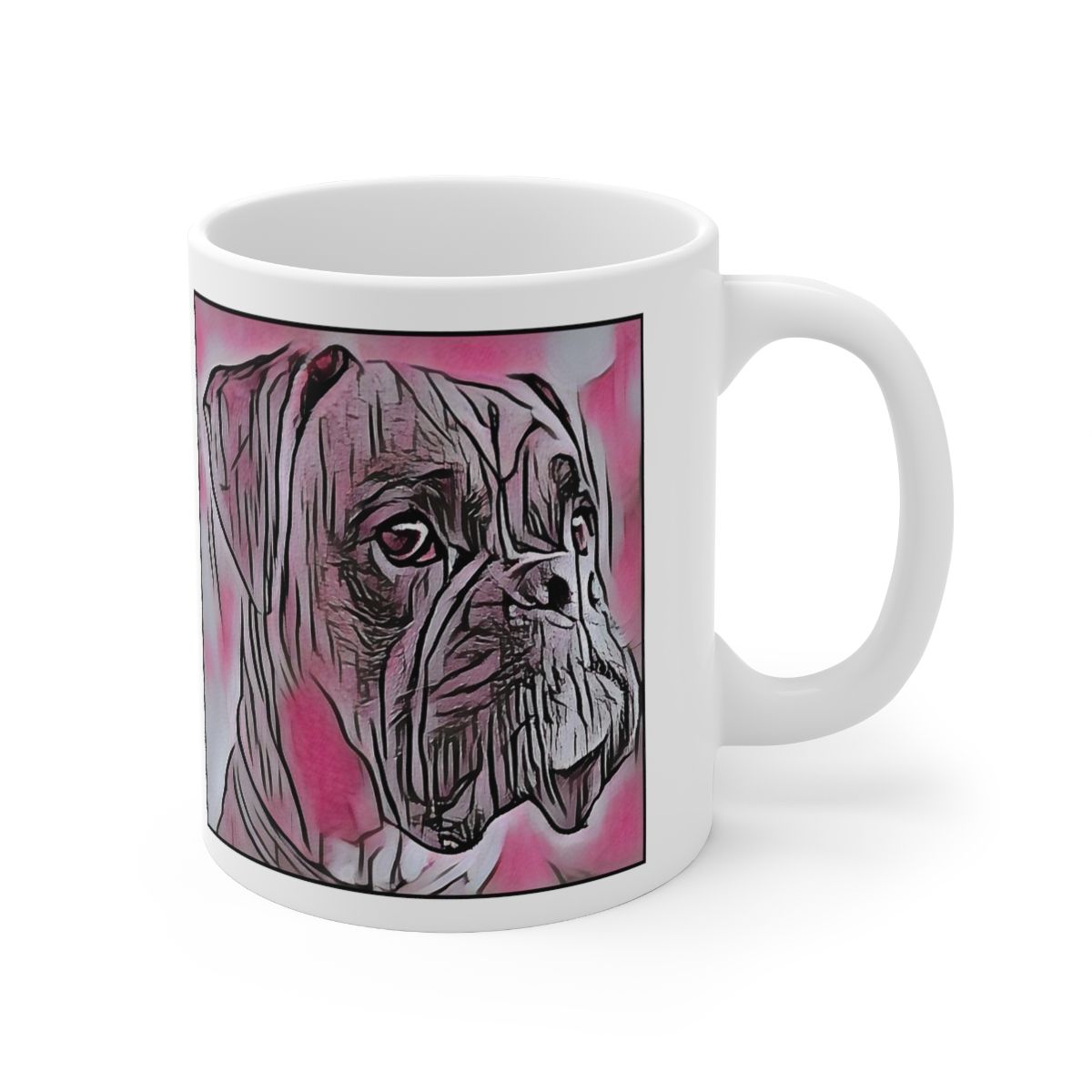 Picture of Boxer-Comic Pink Mug