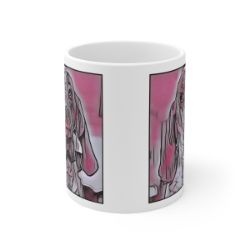 Picture of Bracco Italiano-Comic Pink Mug