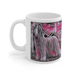 Picture of Briard-Comic Pink Mug