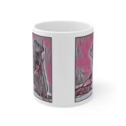 Picture of Brussels Griffon-Comic Pink Mug