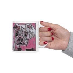 Picture of Bulldog-Comic Pink Mug