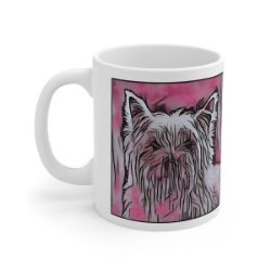 Picture of Cairn Terrier-Comic Pink Mug