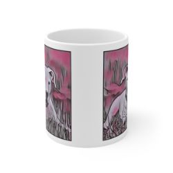 Picture of Dogo Argentino-Comic Pink Mug