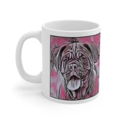 Picture of Dogue de Bordeux-Comic Pink Mug