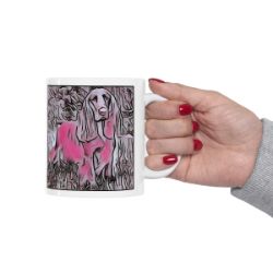 Picture of Field Spaniel-Comic Pink Mug