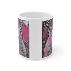 Picture of German Spitz-Comic Pink Mug