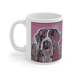 Picture of Greater Swiss Mountain Dog-Comic Pink Mug