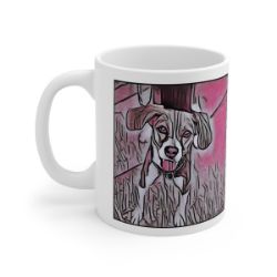 Picture of Harrier-Comic Pink Mug