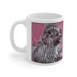 Picture of Norfolk Terrier-Comic Pink Mug