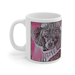 Picture of Toy Poodle-Comic Pink Mug