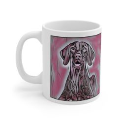 Picture of Vizsla-Comic Pink Mug