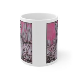 Picture of Welsh Terrier-Comic Pink Mug