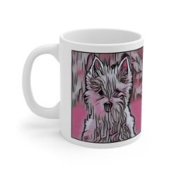 Picture of West Highland Terrier-Comic Pink Mug