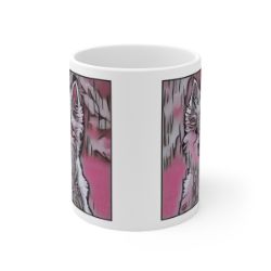 Picture of West Highland Terrier-Comic Pink Mug