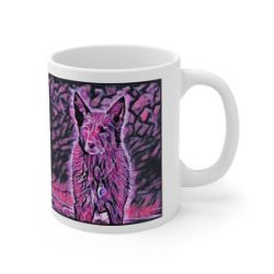 Picture of Australian Kelpie-Violet Femmes Mug