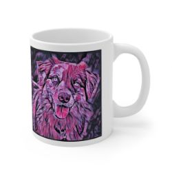 Picture of Australian Shepherd-Violet Femmes Mug