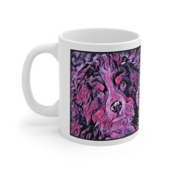 Picture of Bernese Mountain Dog-Violet Femmes Mug