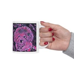 Picture of Bichon Frise-Violet Femmes Mug