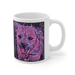 Picture of Border Terrier-Violet Femmes Mug