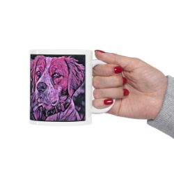 Picture of Brittany Spaniel-Violet Femmes Mug