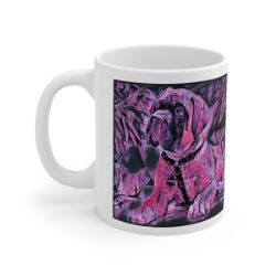 Picture of Bull Mastiff-Violet Femmes Mug