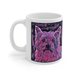 Picture of Cairn Terrier-Violet Femmes Mug