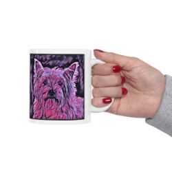 Picture of Cairn Terrier-Violet Femmes Mug